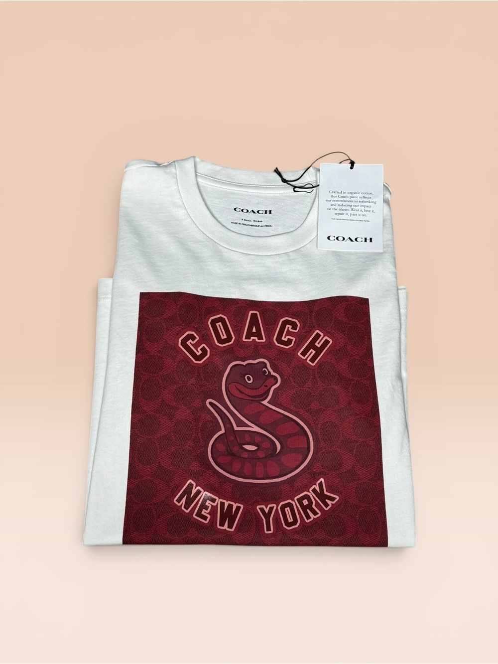 Coach Snake Tee Shirt